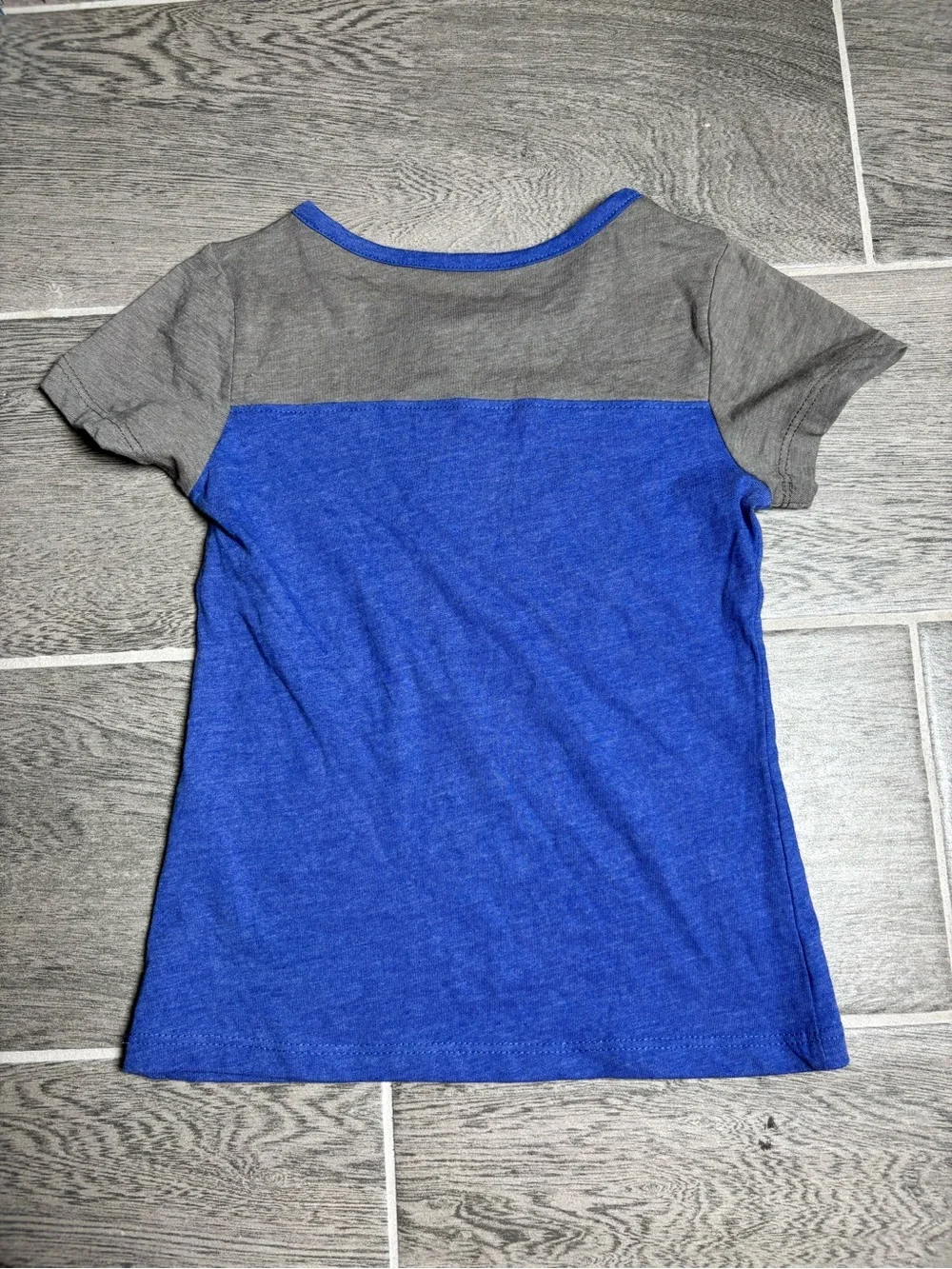 Rivalry Threads Memphis Tigers Royal Blue and Gray Short Sleeve Tee